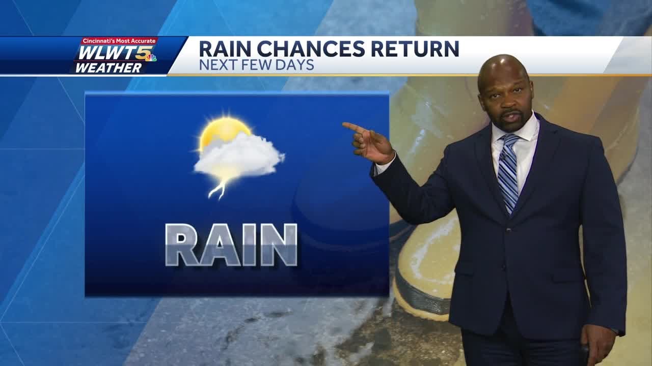 Rain Chances Increase For Cincinnati This Week