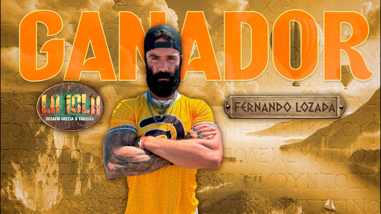 Fernando Lozada es el Ganador de La Isla, Desafío Grecia y Turquía