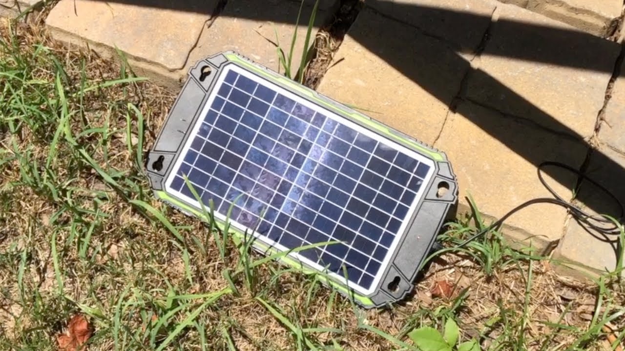 Sun Energise SOLAR 12v Battery Charger | Recharge Your Car Battery While You Wait