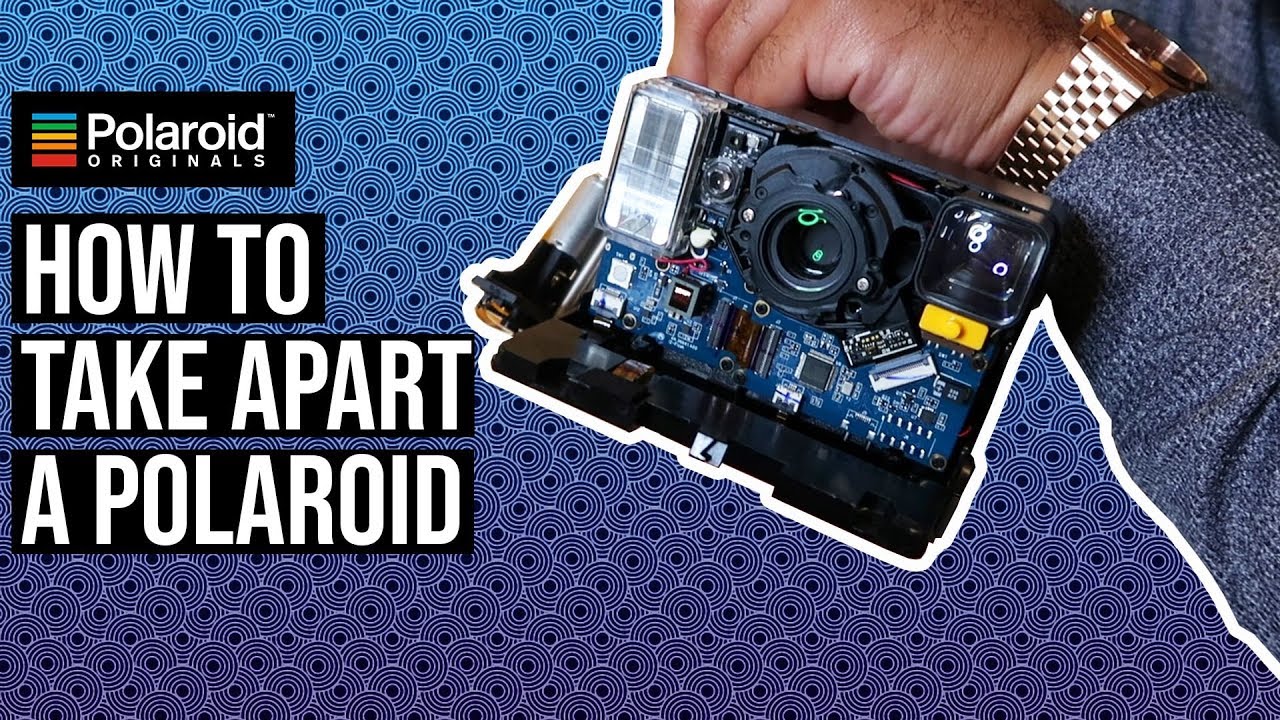 How To Take Apart a Polaroid | One Step 2