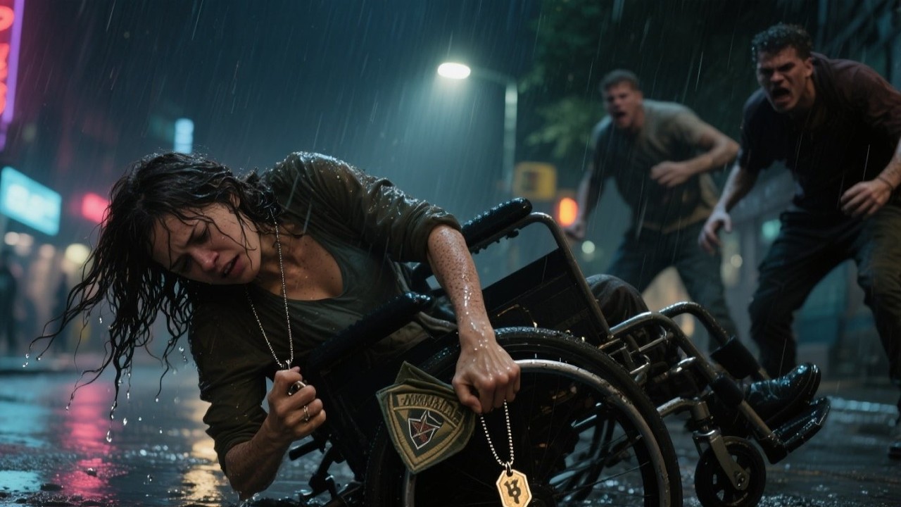 “Get Lost Weakling They Threw Her From Her Wheelchair—Until They Learned She Was a Special Navy SEAL
