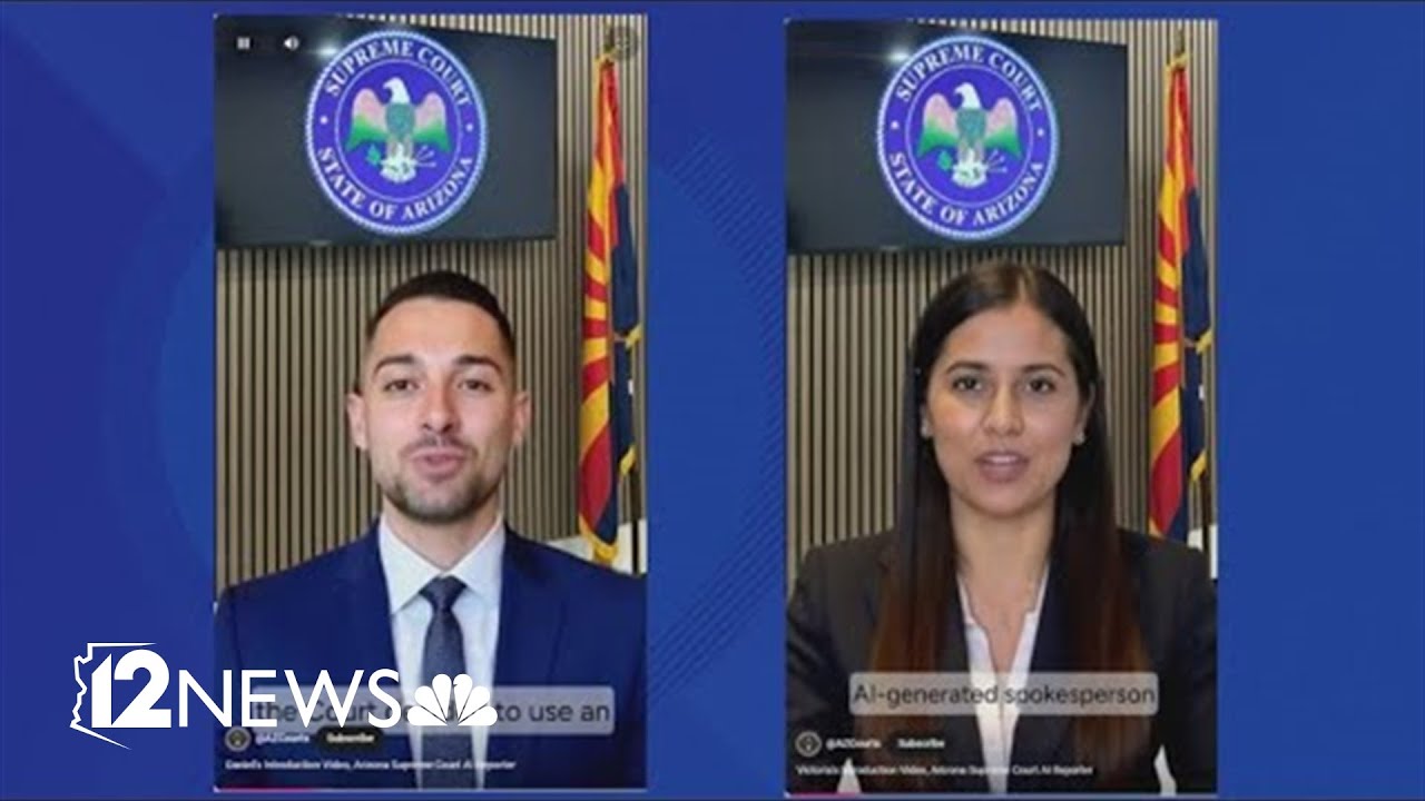 Meet Daniel and Victoria: The AI-generated 'reporters' Arizona is using to spread information