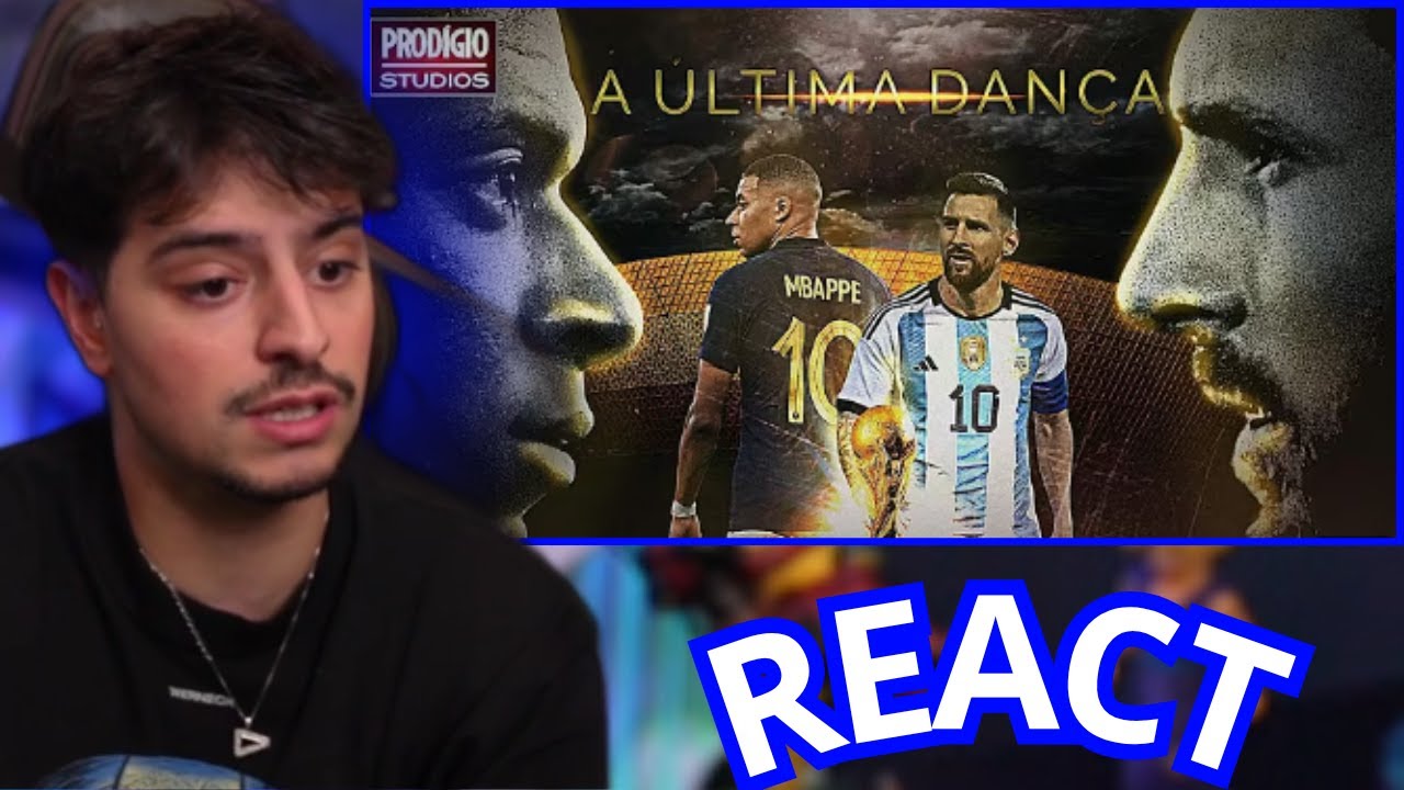 CORINGA REAGINDO A ULTIMA DANÇA DE LIONEL MESSI (GOAT)