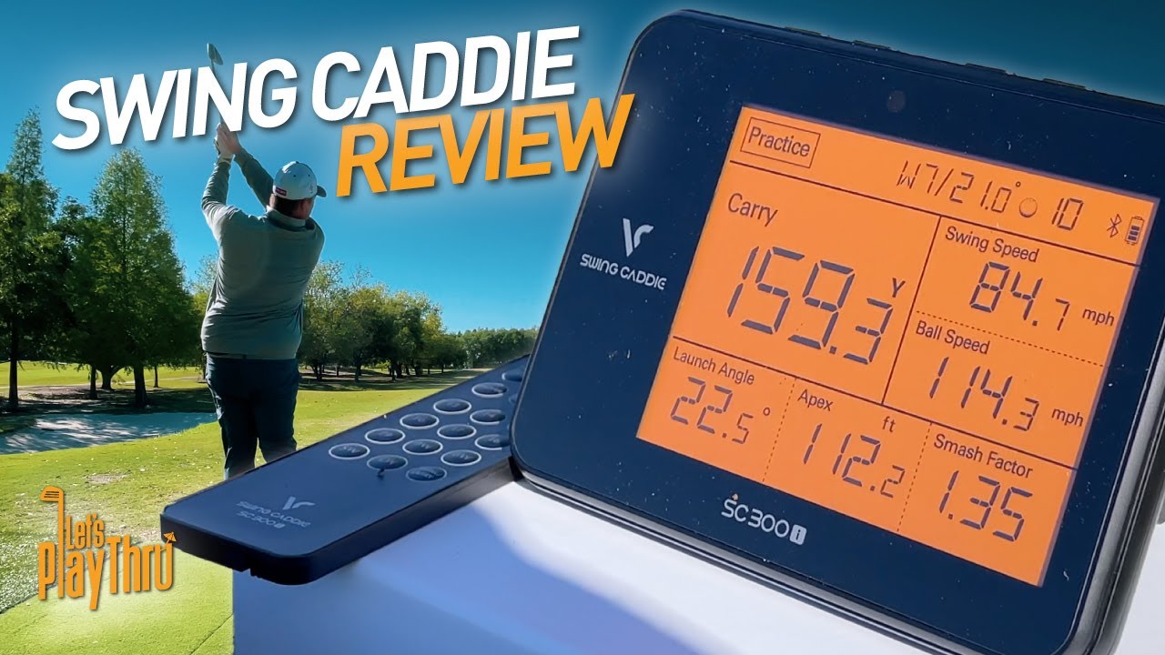 Распаковка и обзор Swing Caddie SC300i (Голосовой монитор запуска модели Caddie 2021 года)
