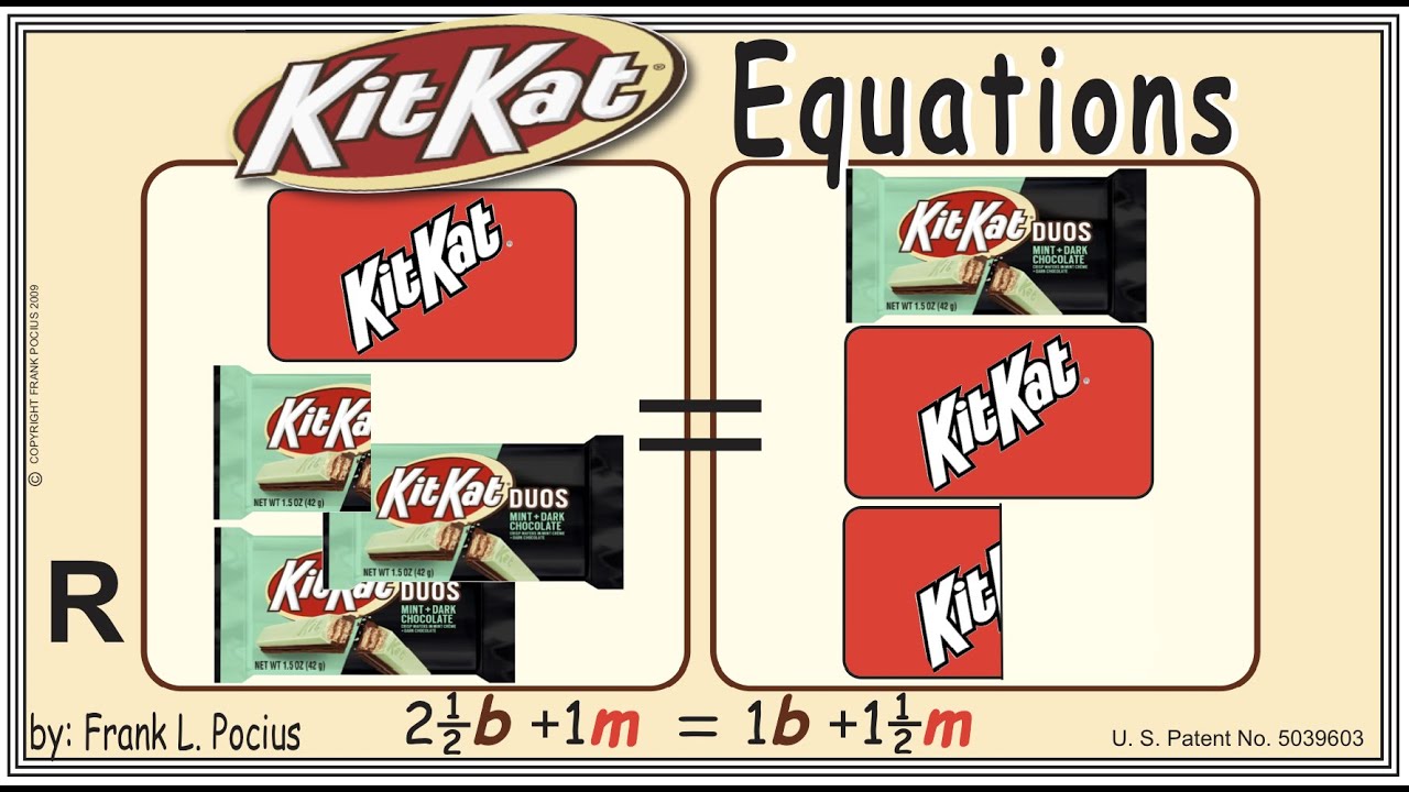 R1_vis KITKAT DUOS 2 5b+1m=1b+1 5m _ SOLVING BASIC EQUATIONS _ SOLVING BASIC WORD PROBLEMS