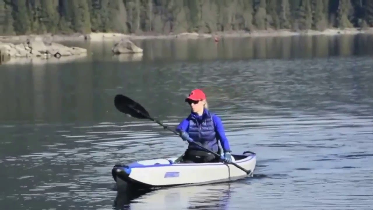 Amazing 1 Person Inflatable Kayak - 393rl RazorLite
