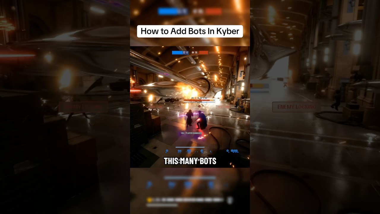 How To Add Bots On Kyber #starwars #starwarsbattlefront2 #battlefront2 #battlefront3 #bf3 #bf2 #how