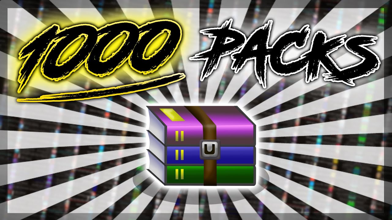 THE ULTIMATE MINECRAFT TEXTURE PACK FOLDER (+1000 PACKS)