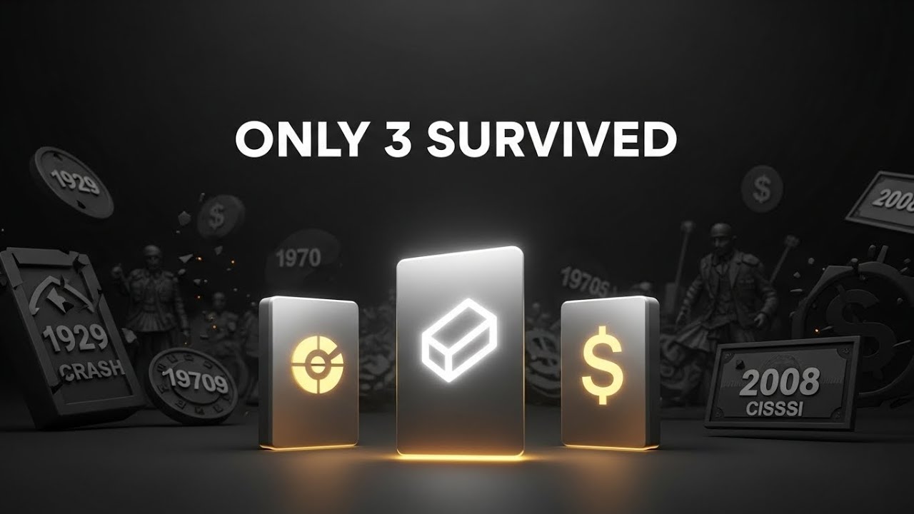 The ONLY 3 Assets That Survived EVERY Crisis Since 1929 (MUST-WATCH Portfolio)