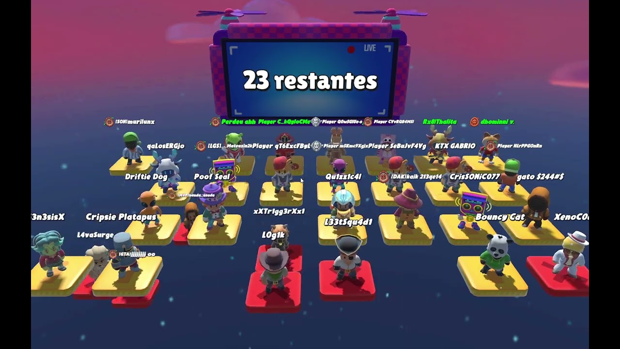 JOGANDO STUMBLE GUYS 2v2 e 4v4!!!