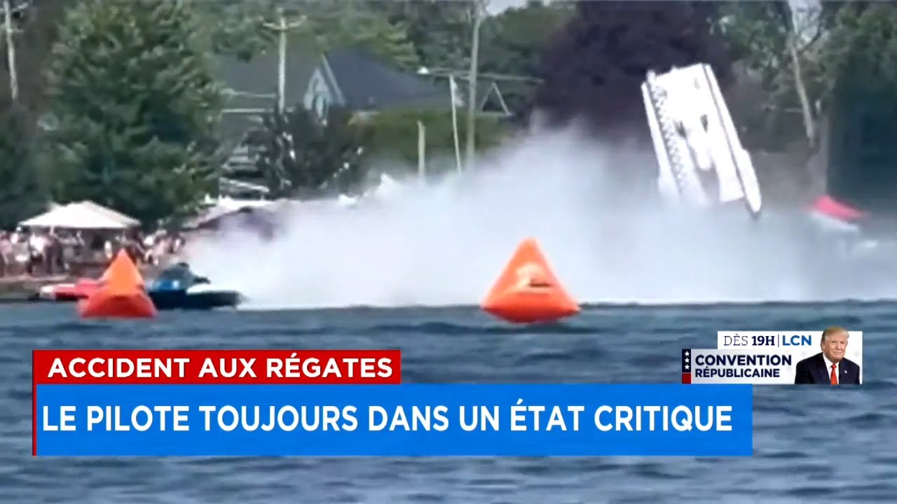 Terrible envolée de bateau aux Régates de Valleyfield: «On savait que quelque chose de gave venait d