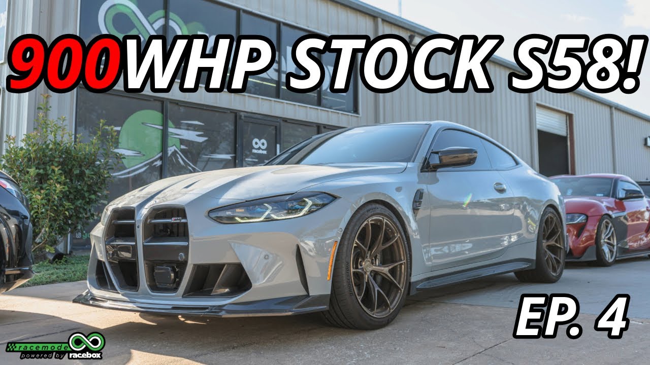 900WHP STOCK S58! Spool Performance Upgraded Twin Turbos + Port Injection [RACEBOX M4 EP. 4]