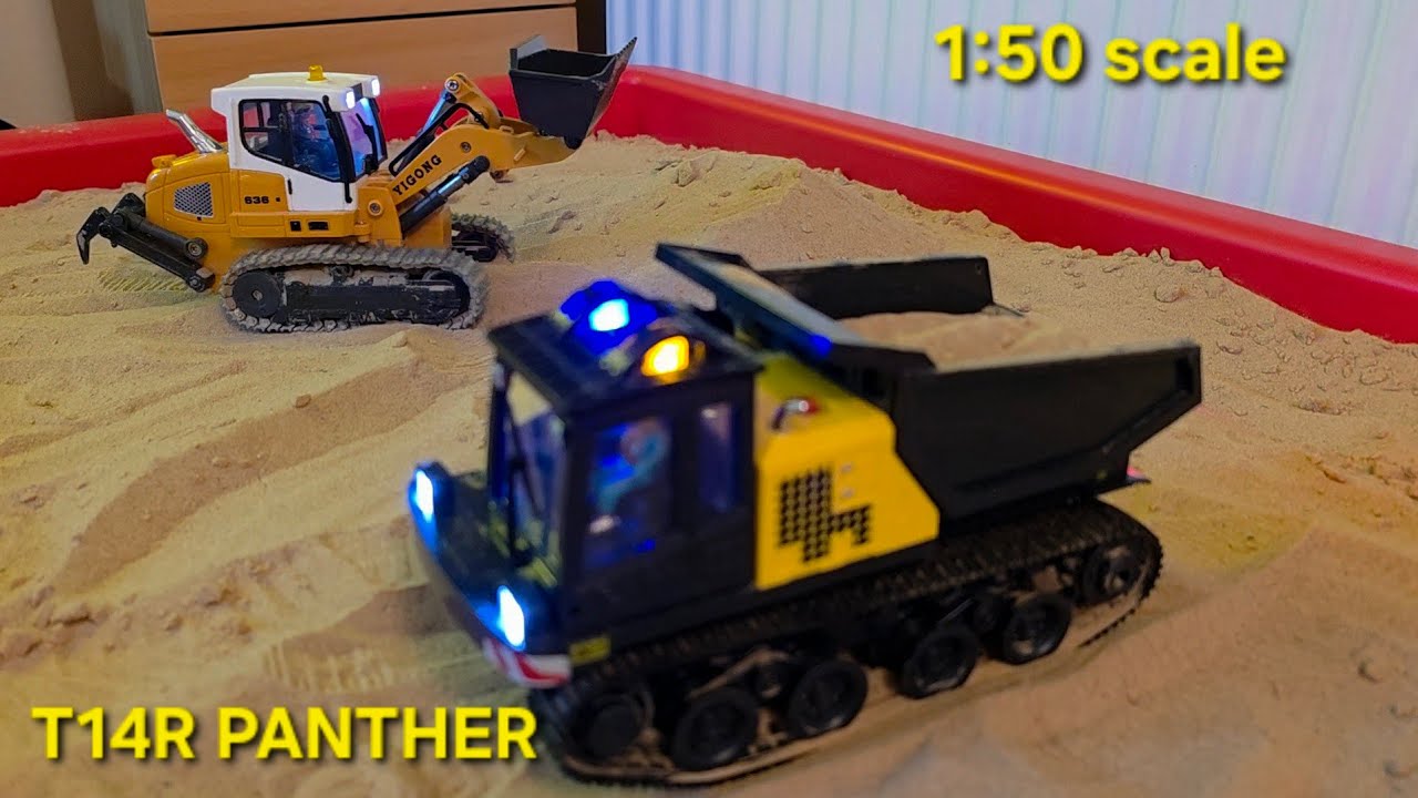 my new T14R PANTHER - 1:50 scale tracked dump truck. 