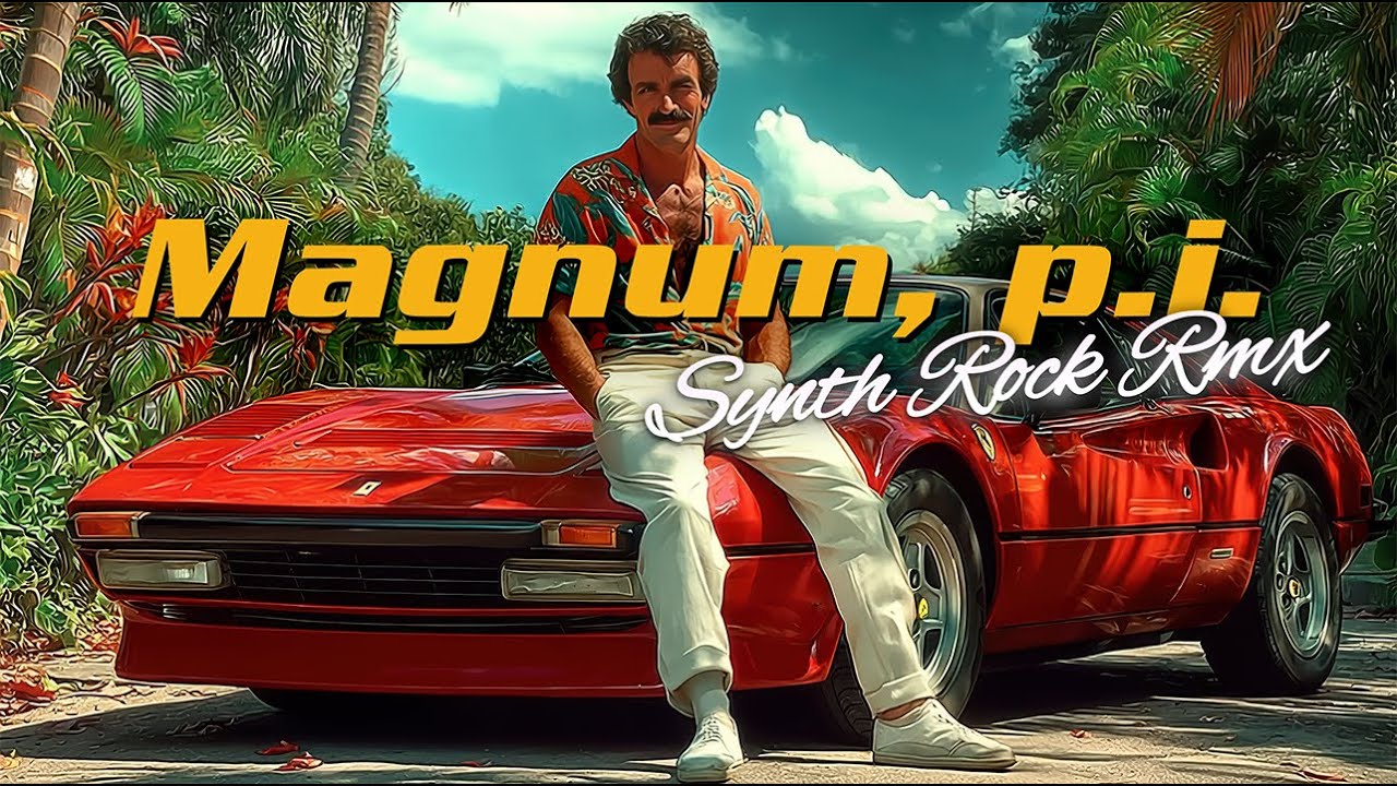 Magnum P.I. Theme Music (SYNTH ROCK AI Cover)