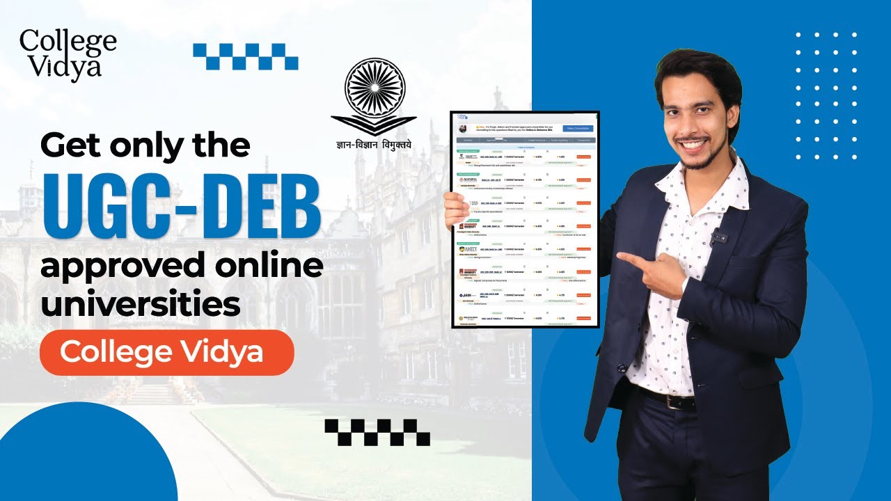 Watch Out for Fake Online Universities | Check UGC-DEB Approvals at College Vidya
