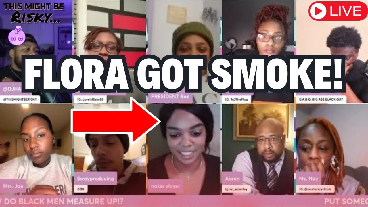FLORA COMES IN AND SHAKES THE TABLE!! SHE SAYS BLACK MEN LACK ACCOUNTABILITY 4 THEIR VIOLENT NATURE!
