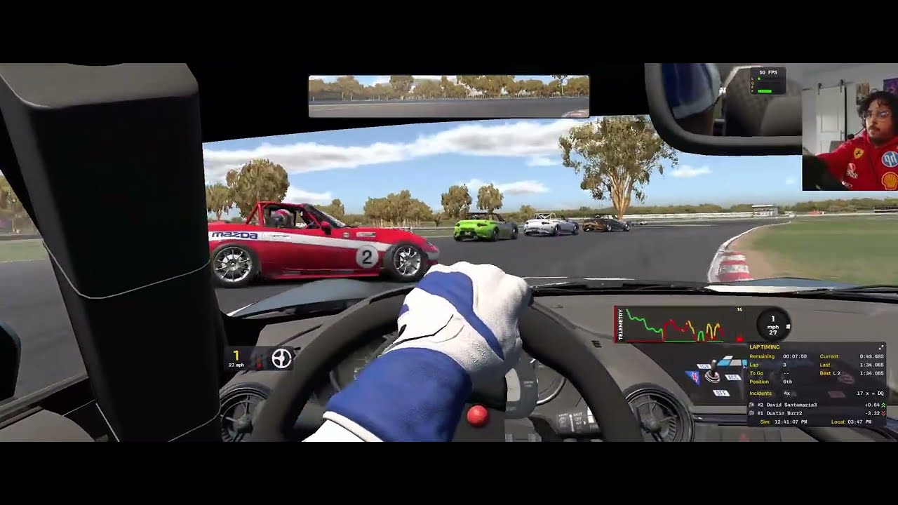 Wrecking at the finish | MX-5 Cup Week 10 iRacing [S1 2026]