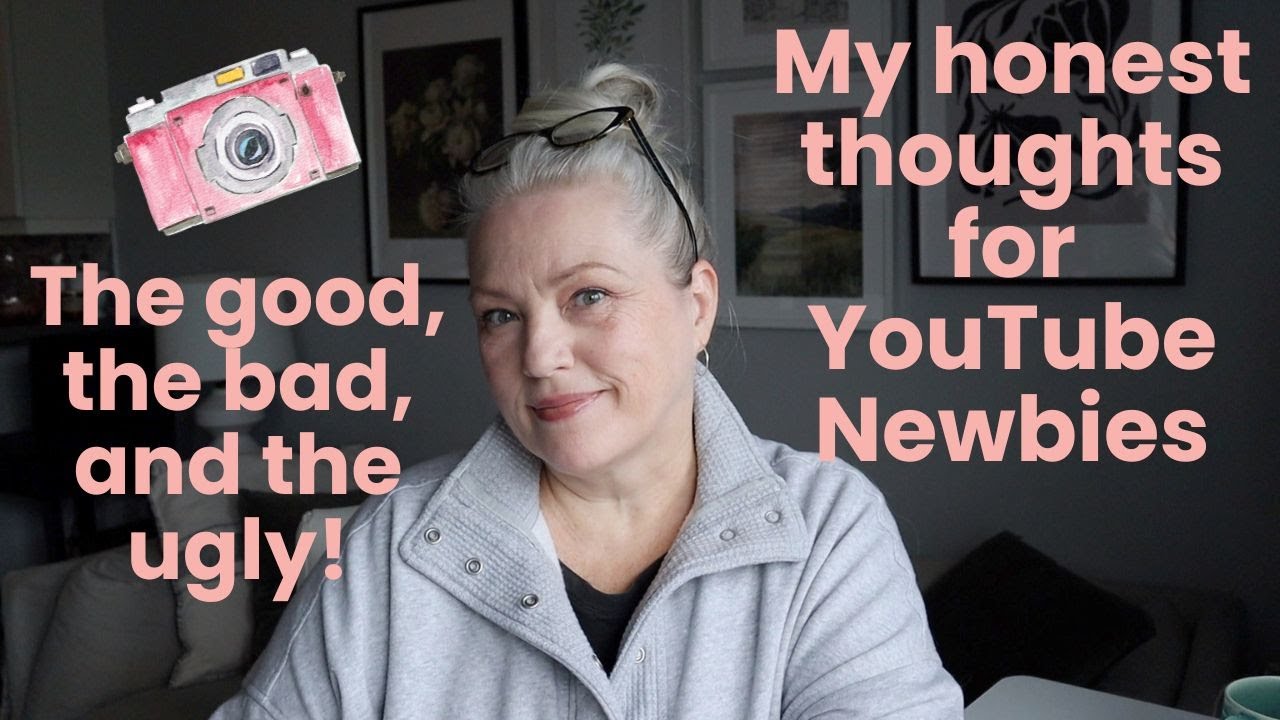 10 Truths about starting a YouTube channel for over 40 creators.  Don't start until you watch this!