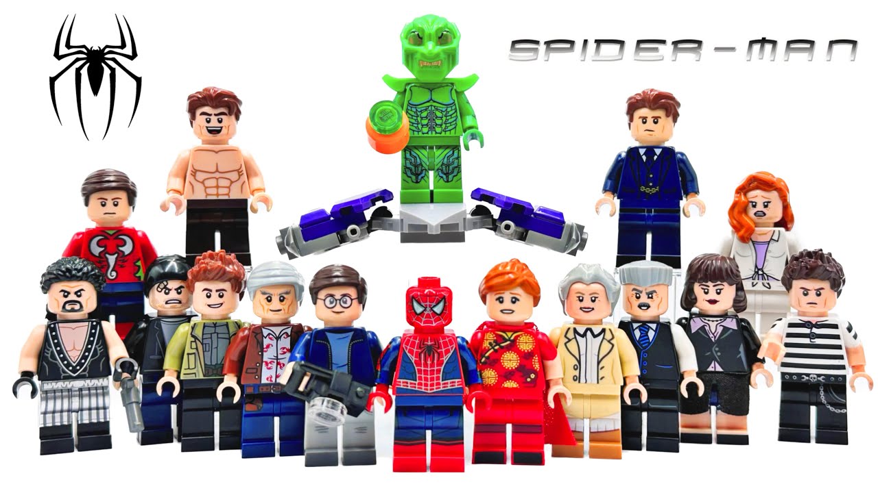 LEGO Spider-Man 1 How To Build / Upgrade All Main Characters! 🕷