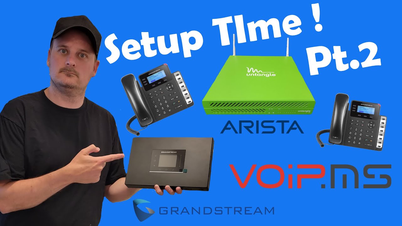 Настройка Grandstream UCM6300A Pt2 и добавление SIp-транка