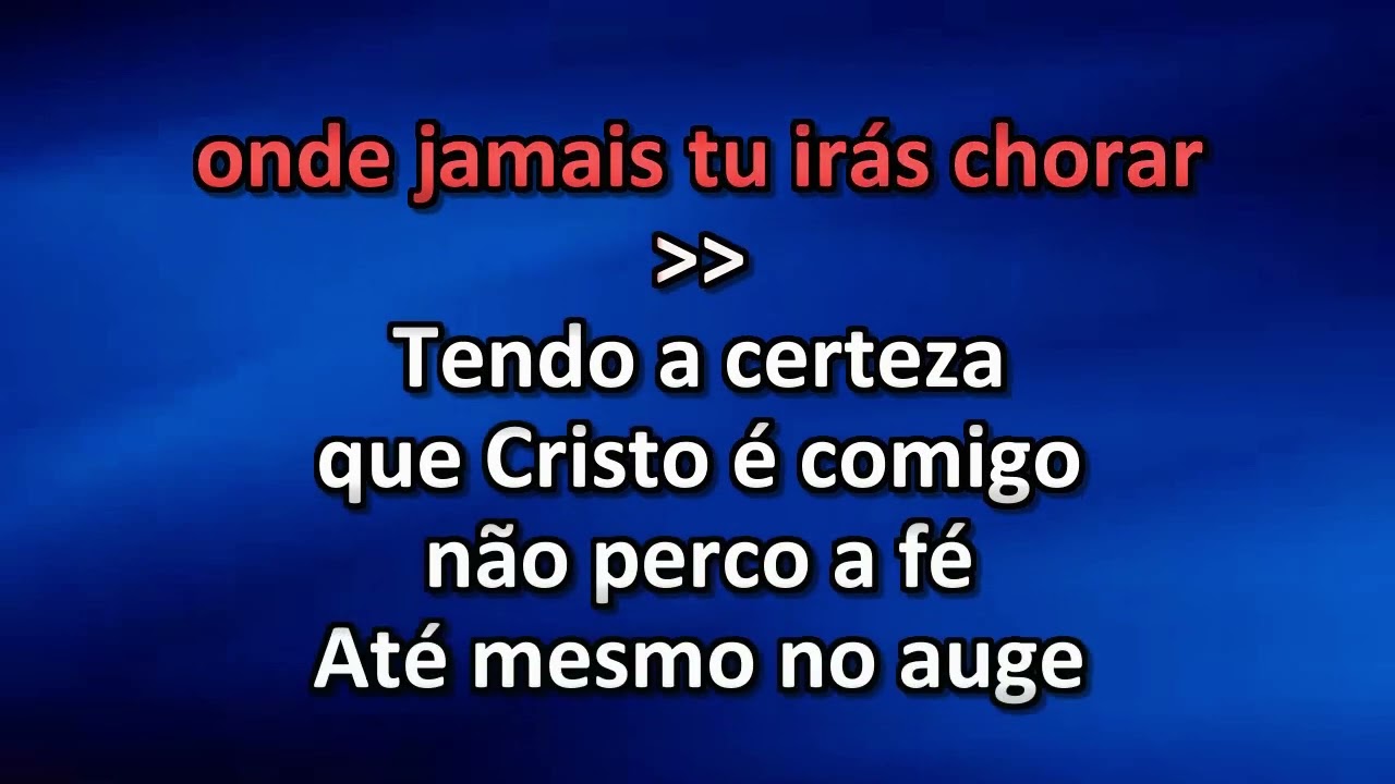 Jesus Luta Por Mim - Legendado Cantado