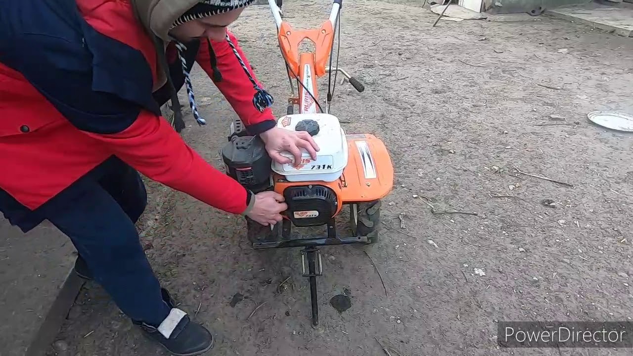 Pornire motosapa RURIS dupa 4 luni de odihna!! a pornit greu