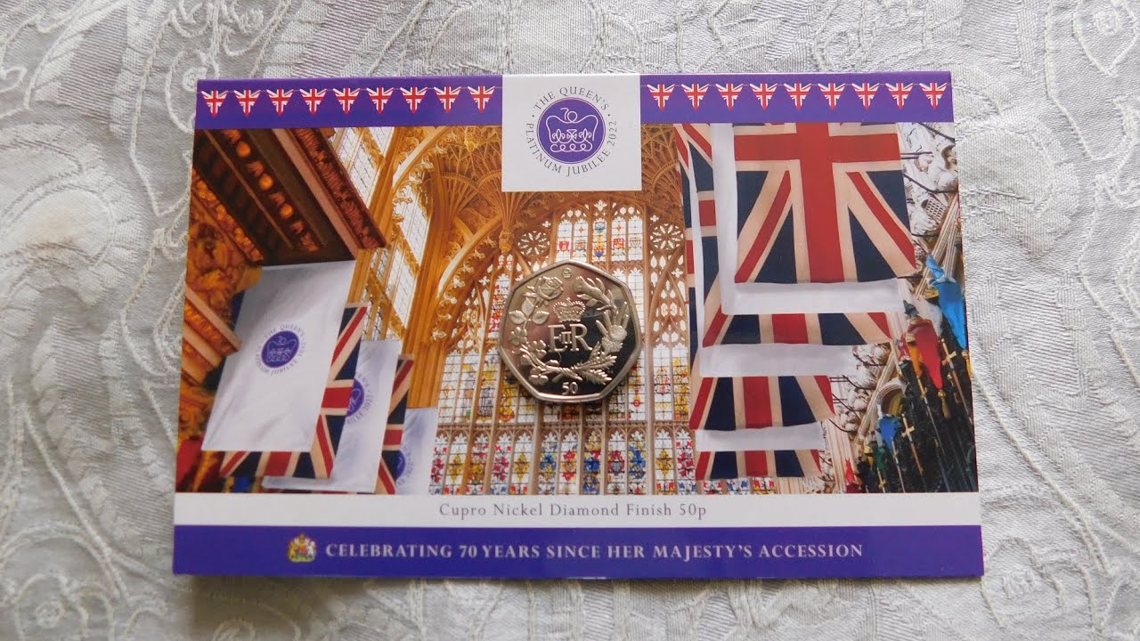 Pobjoy Mint Platinum Jubilee 50p Coin! #POBJOYMINT