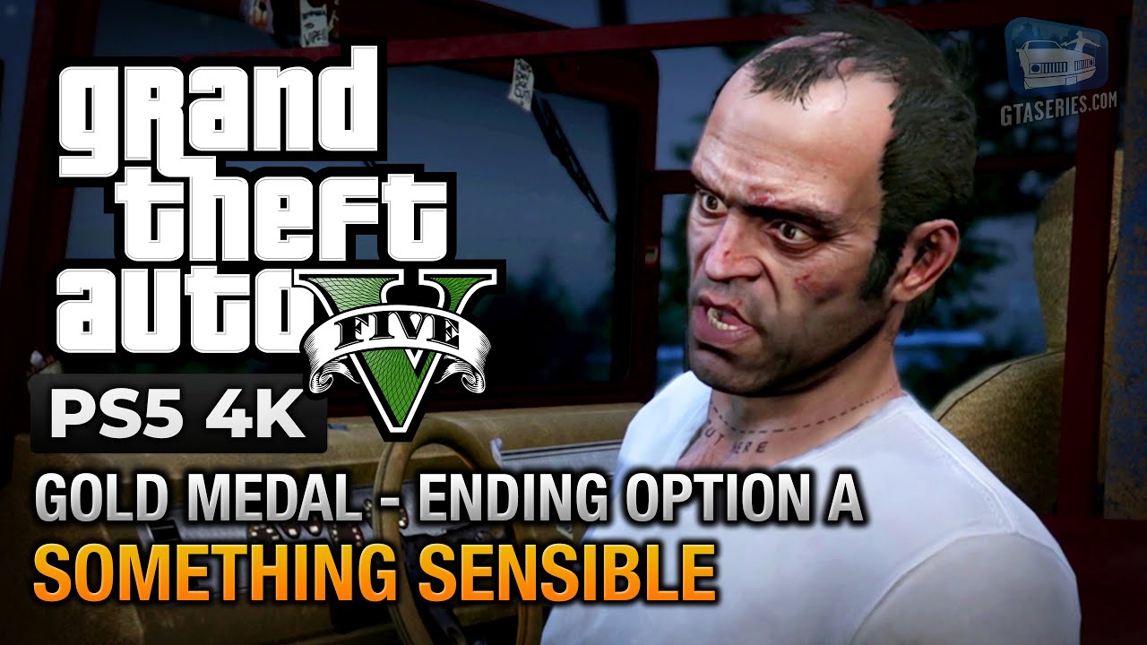 GTA 5 PS5 - Mission #85 - Something Sensible (Option A: Trevor) [Gold Medal Guide - 4K 60fps]
