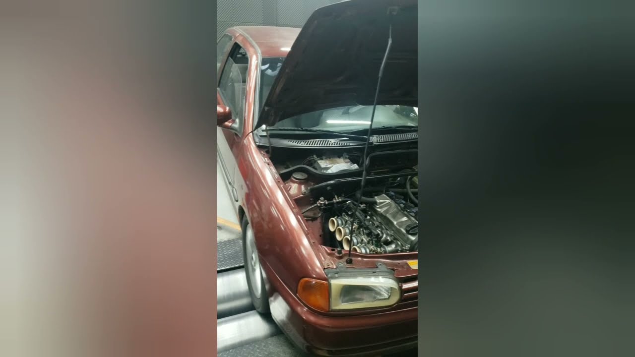 Testando cornetas no dyno