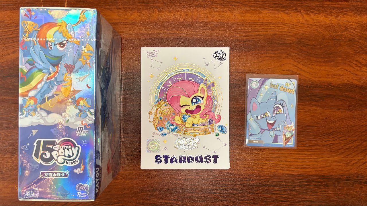 New Month, More Cards | MLP Stardust box