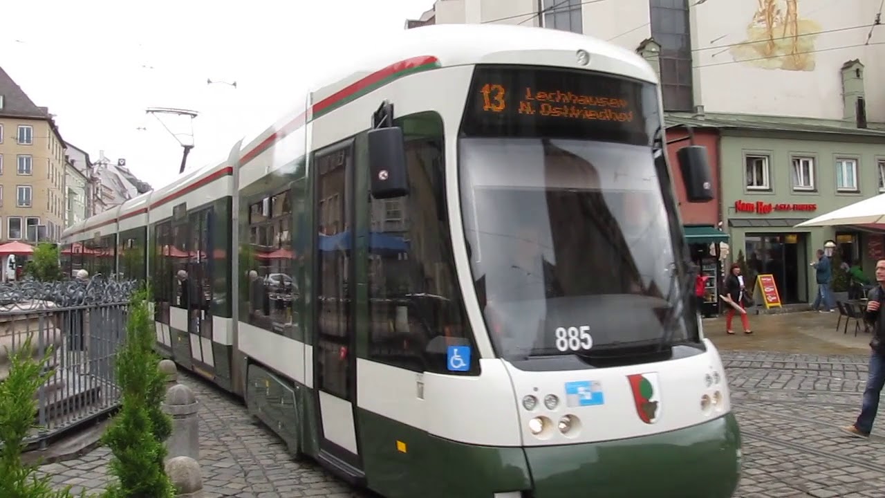 Straßenbahn in Augsburg 🇩🇪