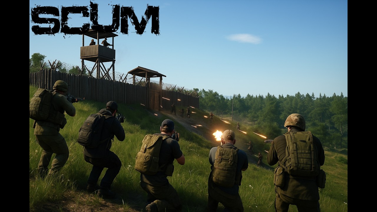 Мы нашли секретную базу NPC в SCUM!