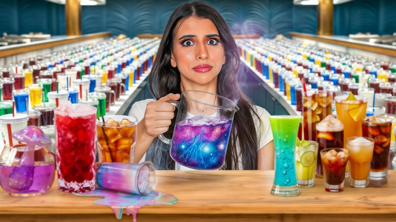 خلطت أغرب المشروبات في العالم 🌍 | صنعت أغرب مشروب 🍹