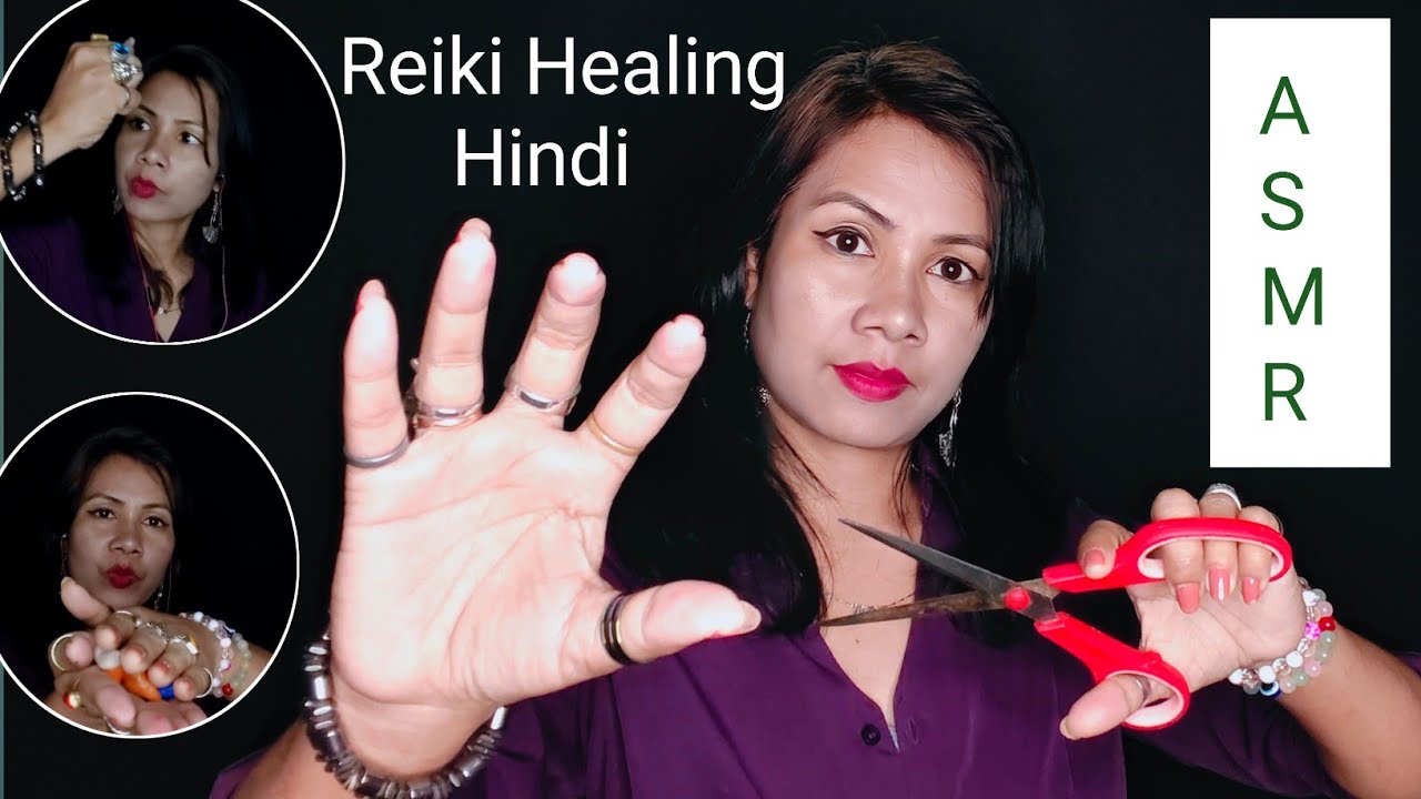Asmr Hindi| trying Reiki for the first time | Relaxing music 😴 #reiki #reikihealing 