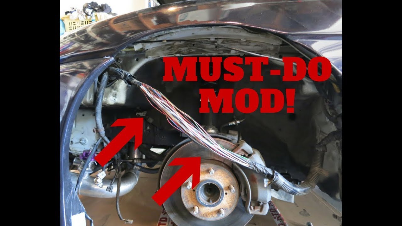SC300 Wiring Harness Relocation