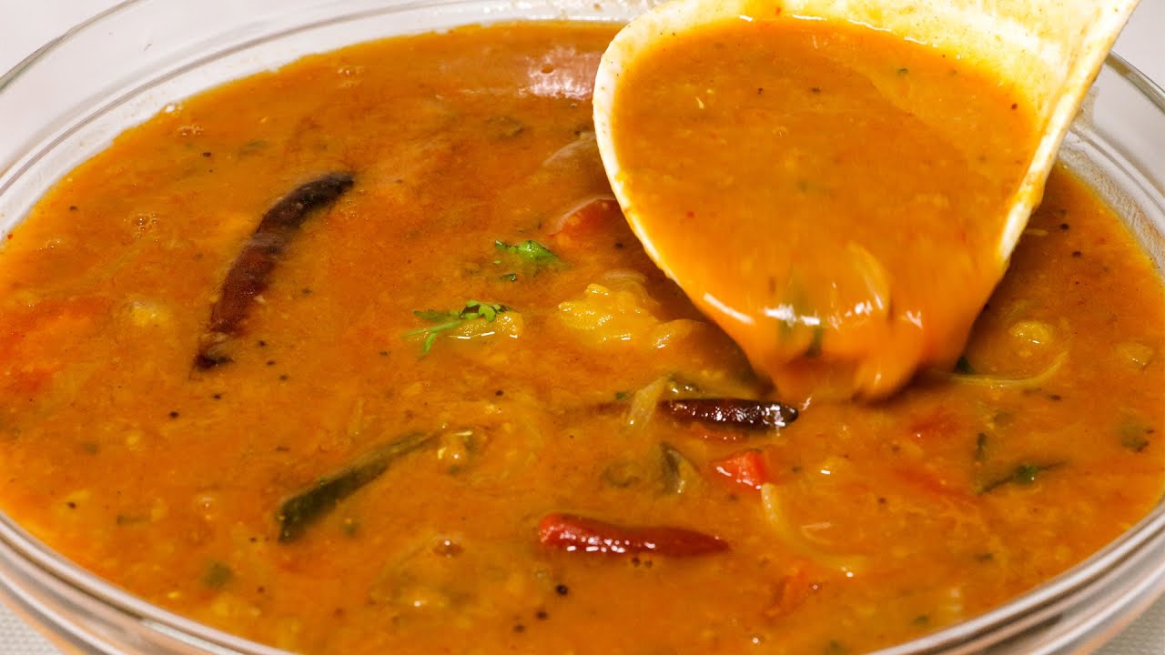 Simple SAMBHAR recipe for LOCKDOWN with MINIMUM INGREDIENTS