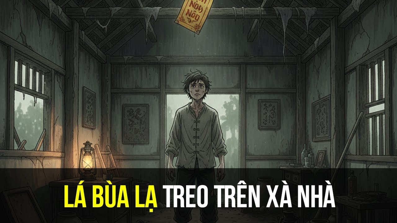Lá Bùa Lạ Treo Trên Xà Nhà | Câu Chuyện Kinh Dị Khiến Người Nghe Không Dám Ngước Lên Trần