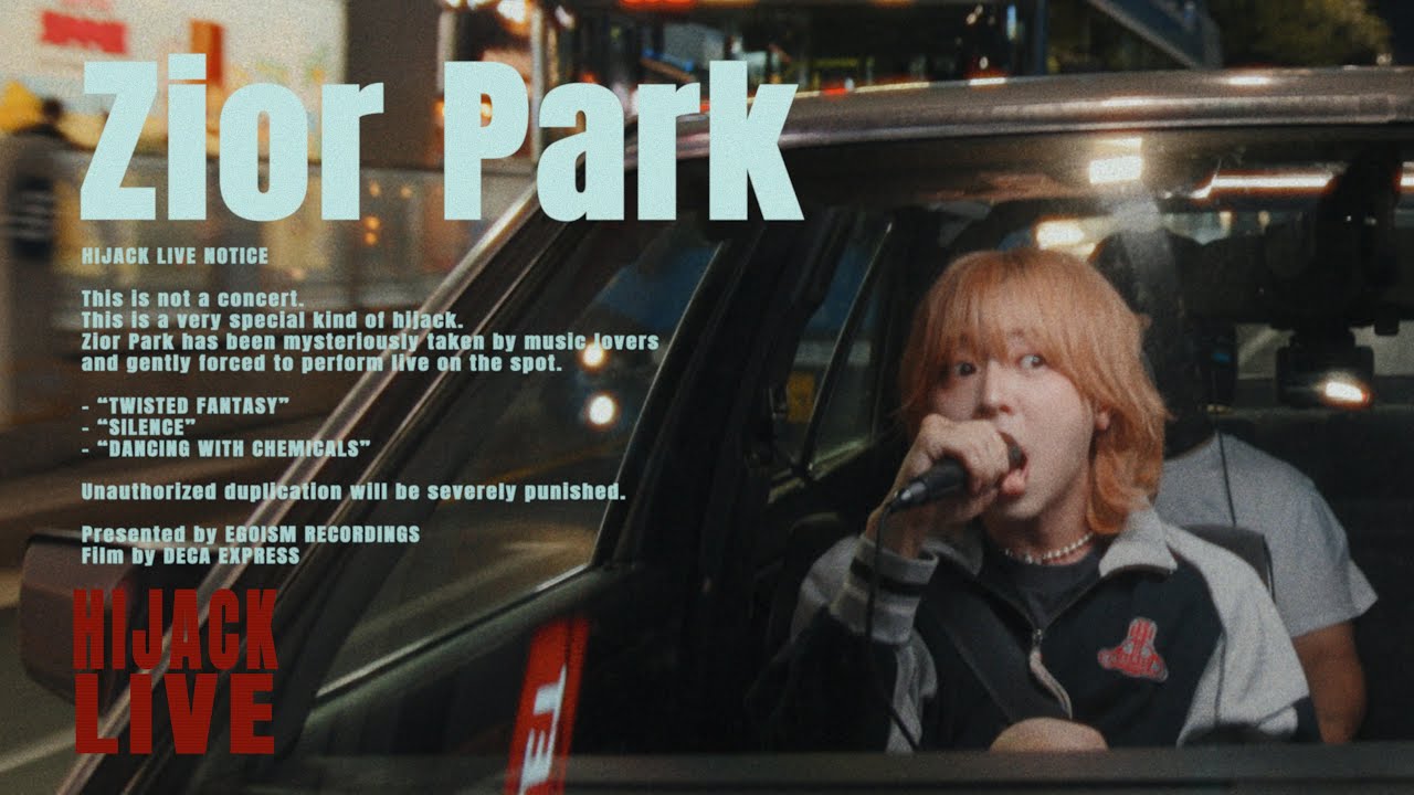 Zior Park - TWISTED FANTASY, SILENCE, DANCING WITH CHEMICALS I HIJACK LIVE