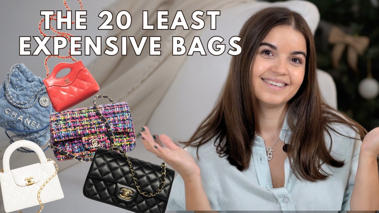 😱 the 20 CHEAPEST Chanel bags