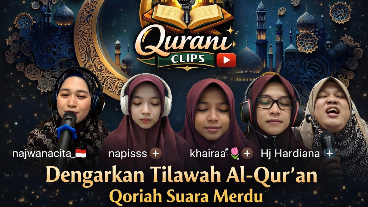 Live Tilawah Qoriah Al-Qur'an Suara Lembut | Dengarkan Agar Hati Tenang