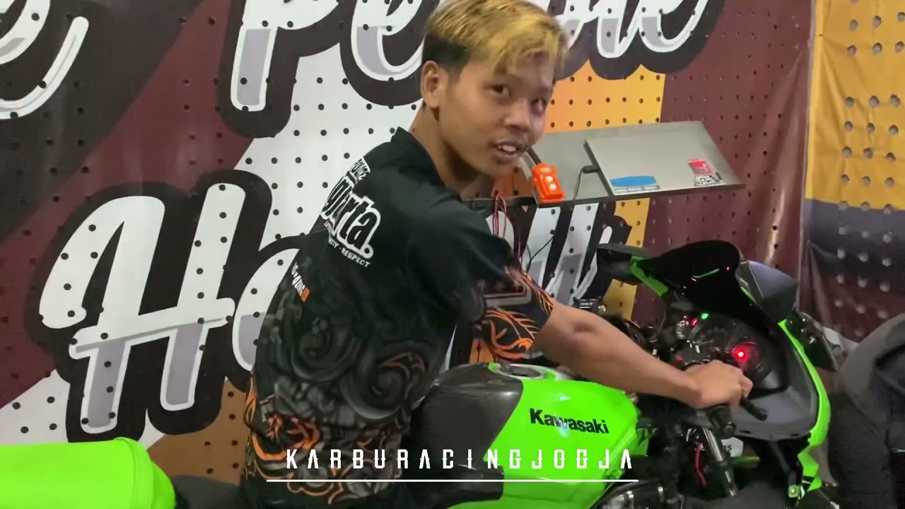 SETTING KARBURATOR YOSIMURA GANTET DI PASANG DI NINJA