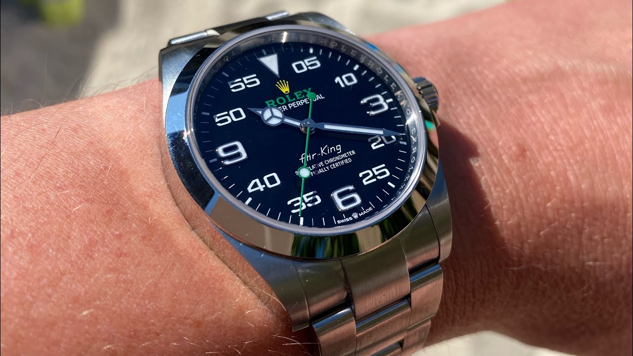 Rolex Air-King 126900 | Новая версия — отличные спортивные часы Rolex