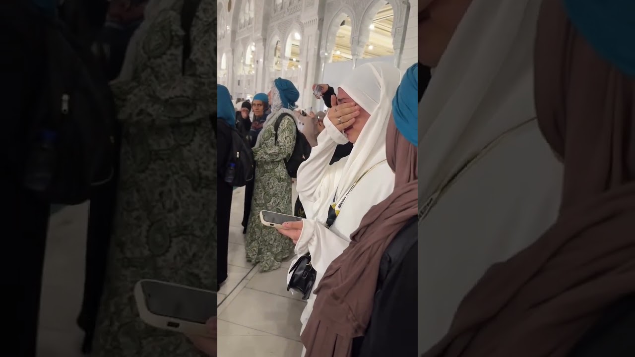 Seeing Kaaba for the first time 🤍