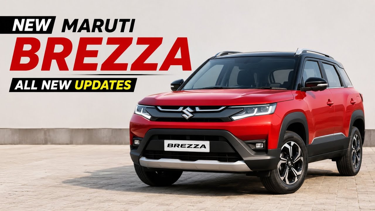 New Maruti Brezza Facelift 2026 🔥 All New Updates Revealed! #vishalbhargav 