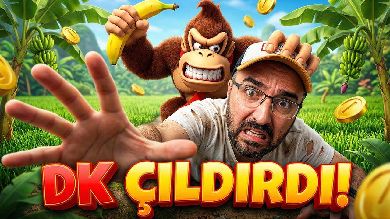 ORTALIK MUZ OLDU! | Donkey Kong Bananza 🦍 2.Bölüm | Switch 2 | 4K 60FPS Türkçe Oynanış