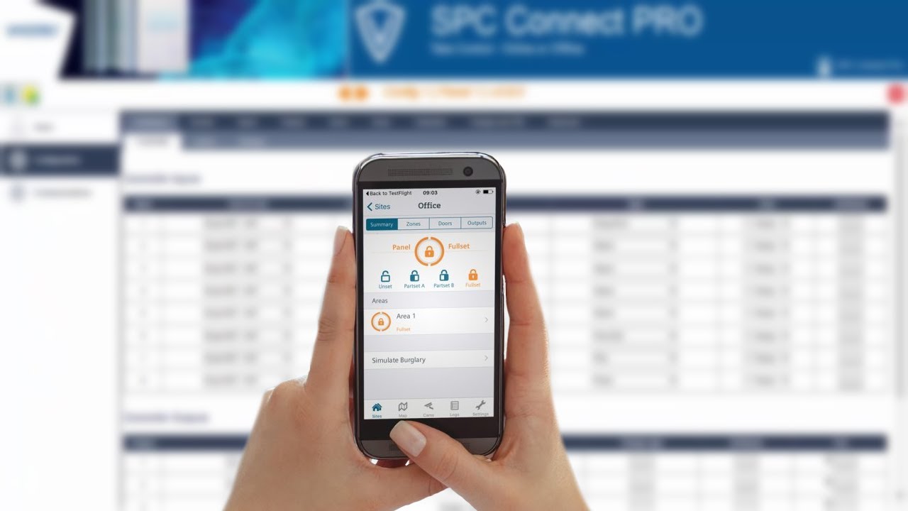 Vanderbilt SPC - FlexC © (TLS ET APPLI MOBILE)
