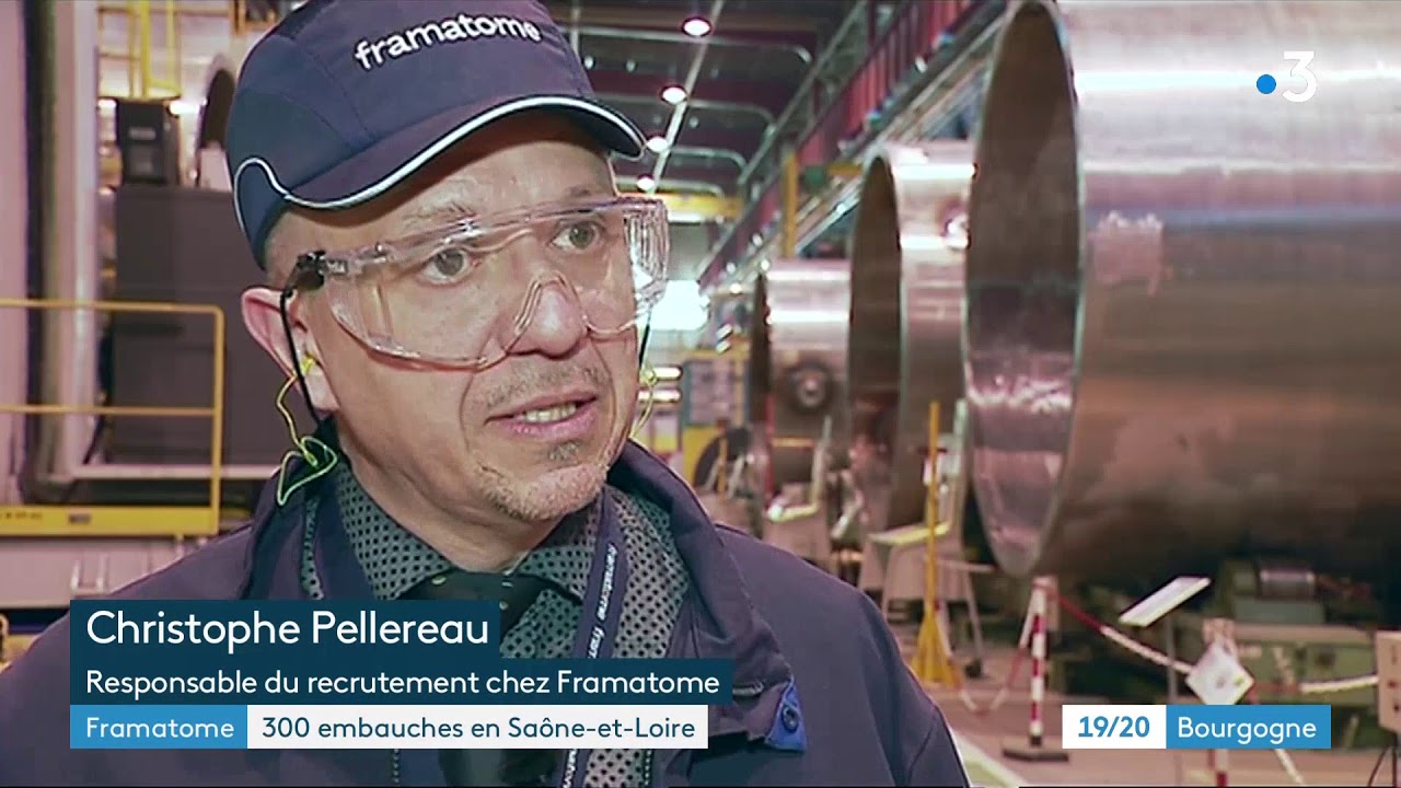 Saône-et-Loire : Framatome recrute 300 emplois dans la filière nucléaire