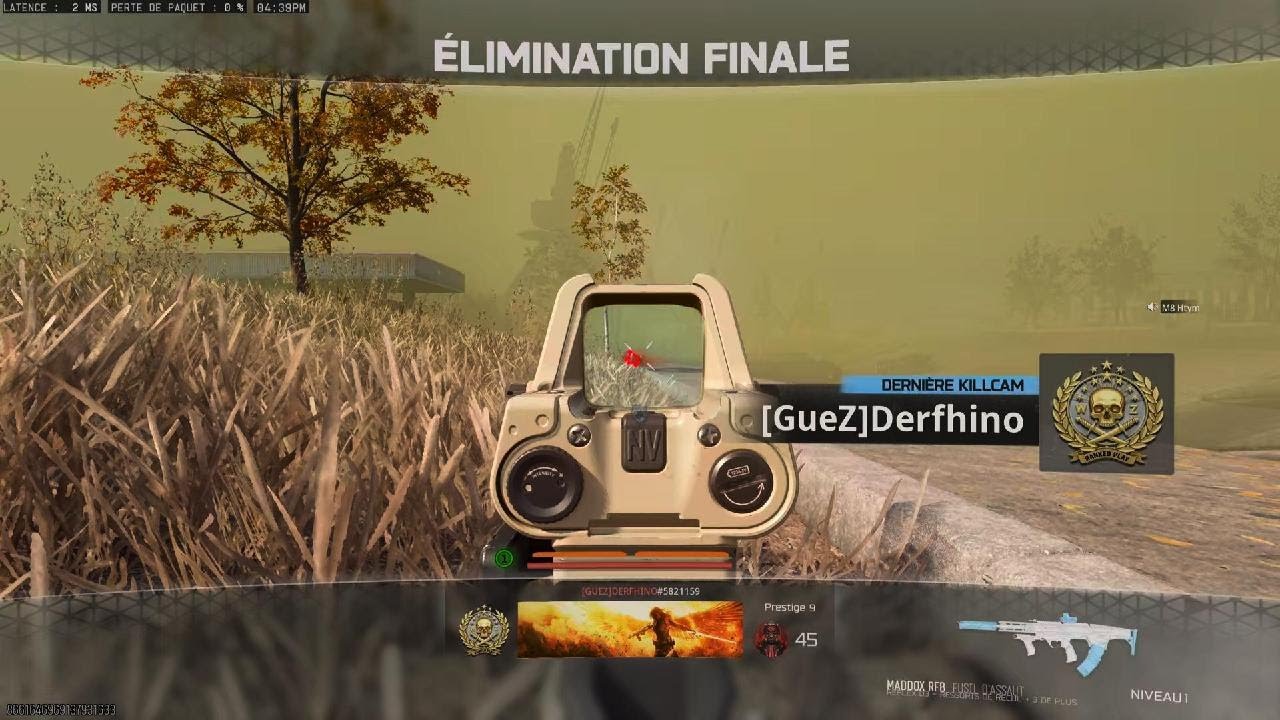 Top1 en décontracté trio vs quatuor 58kills