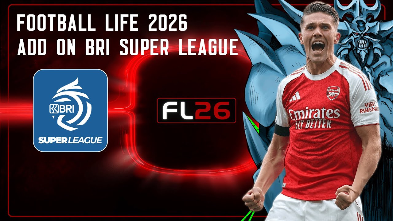 SP Football Life 2026 | Add On BRI Super League by Barudak PES