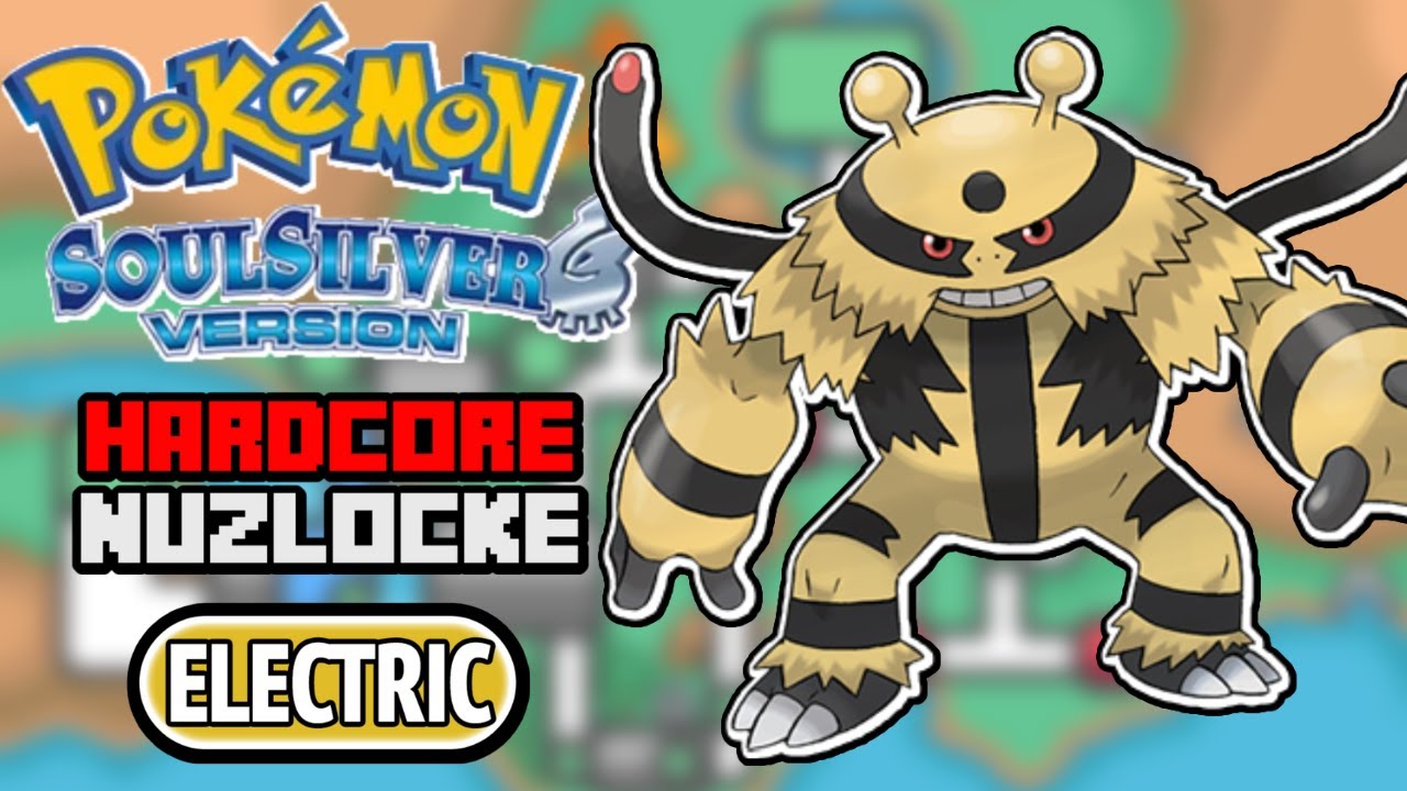Pokemon SoulSilver Hardcore Nuzlocke - ELECTRIC Only (NO Items, NO Overleveling)
